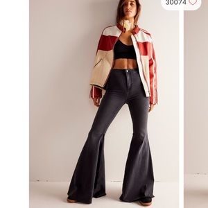 Free People Just Float On Flare Jeans